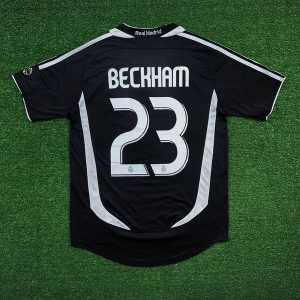 Camisa Retrô Real Madrid 06/07 III Third - Beckham...