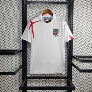 Camisa Inglaterra Retrô 2005 Branca - Torcedor Mas...