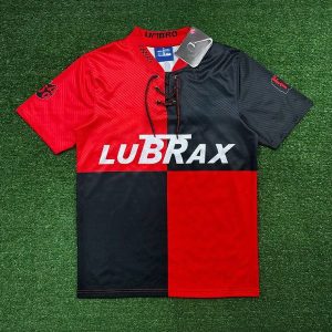 Camisa Flamengo Retrô Home I 1995 - Vermelha Cente...