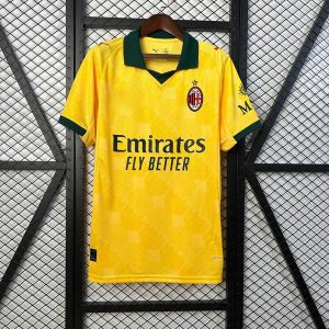 Camisa AC Milan Third III 25/26 - Amarela - Torcedor Masculina