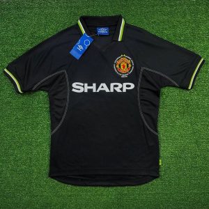 Camisa Retrô Manchester United Third III 98/99 - P...