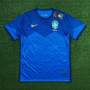 Camisa Seleção Brasileira Azul Reserva 20/21 - 98...