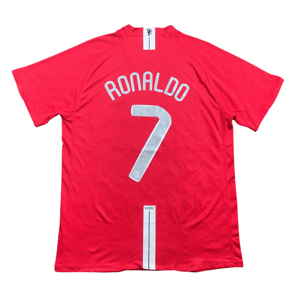 Camisa Retrô Manchester United Home I Cristiano Ronaldo 7 - 2007/08
