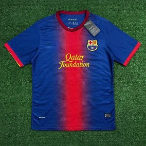 Camisa Barcelona Home I 12/13 - Vermelha/Azul - Re...