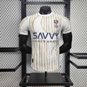 Camisa Al-Hilal Away II 25/26 'Mundial de Clubes 2025' - Bege - Jogador Masculina