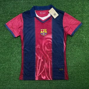 Camisa Barcelona Travis Scott Skeleton - Retrô Ver...