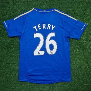 Camisa Retrô Chelsea Home I 12/13 Terry #26 - Azul...