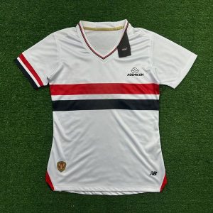 Camisa São Paulo Home I 25/26 - Branca - Feminina