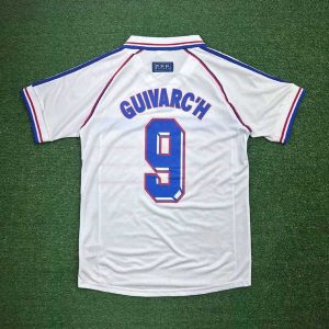 Camisa Retrô França Away Ii Guivarc'h - 1998  - fg...