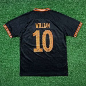 Camisa Retrô Chelsea Third III 2019 - Preta - Will...