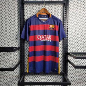 Camisa Retro Barcelona 15/16 Home - Vermelho/Azul ...
