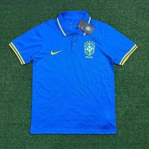 Camisa Gola Polo Brasil 21/22 - Azul - torcedor - ...
