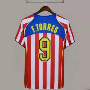 CAMISA RETRÔ ATLÉTICO DE MADRID F.TORRES 9 - 2004 ...