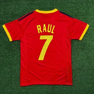 Camisa Retrô Espanha Home I 02/03 - Vermelha - Mas...