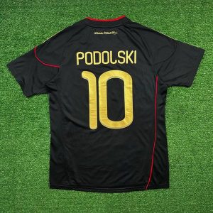 Camisa Retrô Alemanha Away 10/11 - Lukas Podolski N 10