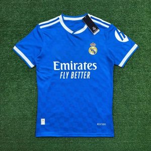 Camisa Real Madrid Third III 25/26 - Azul - Jogado...