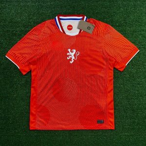 Camisa Holanda Home I 25/26 - Laranja - Torcedor M...