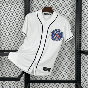 Camisa PSG Beisebol 25/26 - Branca - Torcedor Masc...