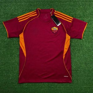 Camisa Roma Home I 25/26 - Vermelha - Torcedor Mas...