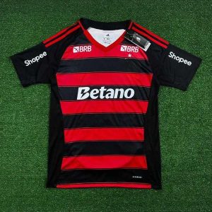 Camisa Flamengo Home I 25/26 com Patrocínios - To...