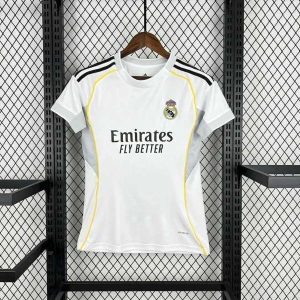 Camisa Real Madrid 25/26 - Branca - Feminina  - 5...