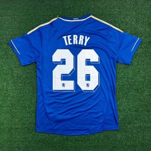 Camisa Retrô Chelsea Home I 12/13 Terry #26 - Azul...