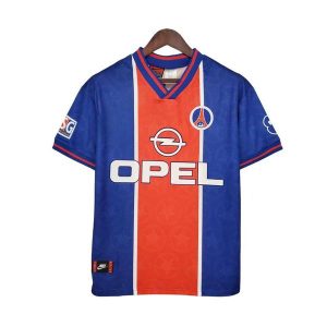 Camisa PSG Retrô Home I 95/96 Azul/Vermelho - RETR...