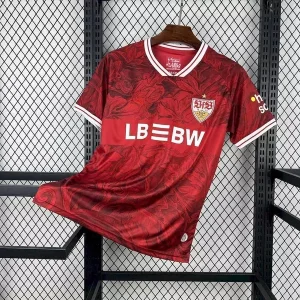 Camisa VFB Stuttgart Away II 25/26 – VERMELHA – Torcedor Masculina